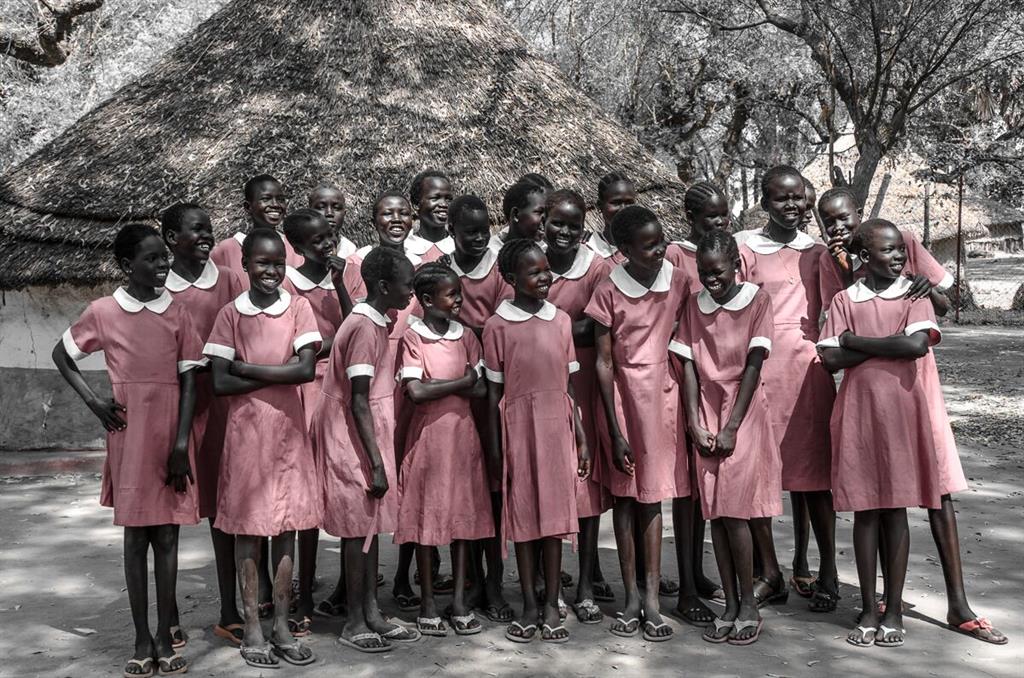 orphan girls in Sudan